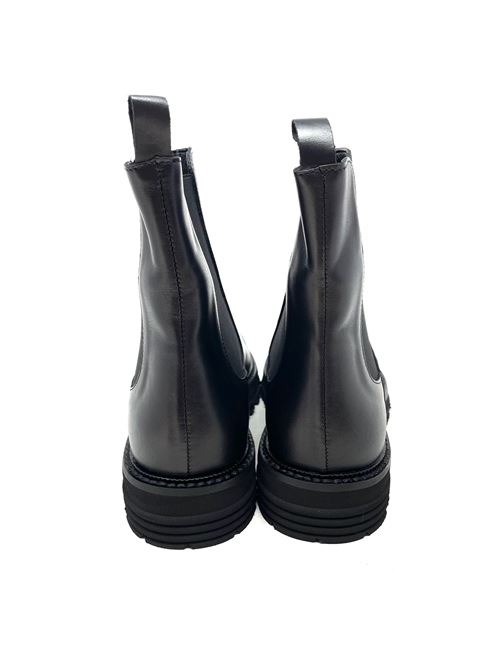 Chelsea-Boots für Damen mit Plateausohle IL LACCIO | K134201VITELLONERO